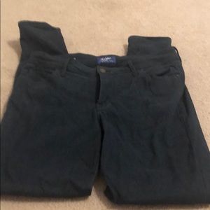 Forest green skinny jeans